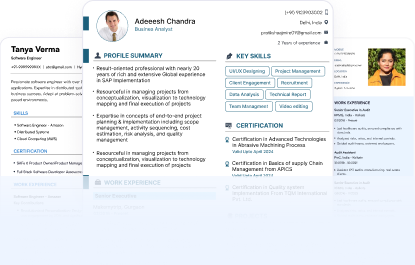 Traditional Resume Templates
