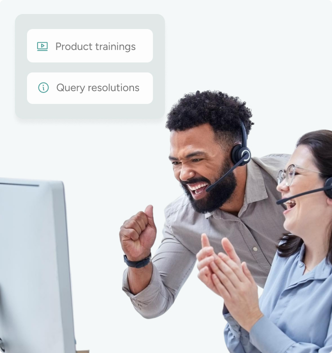 Dedicated support and local expertise